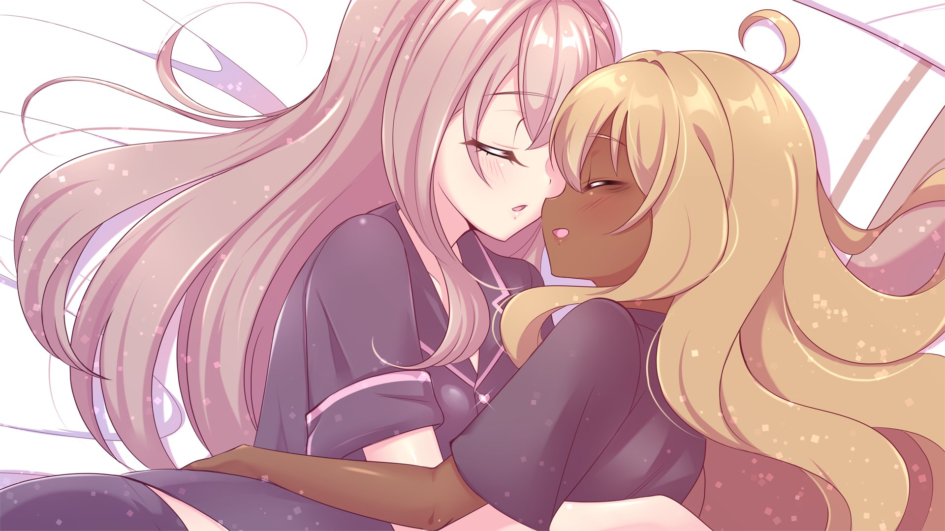 yuri VNs together on Steam