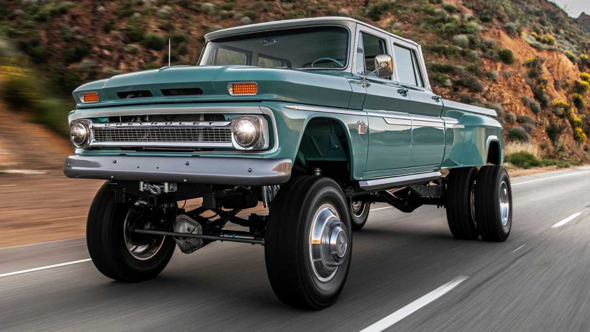 Custom Chevy Crew Cab Is The Classic