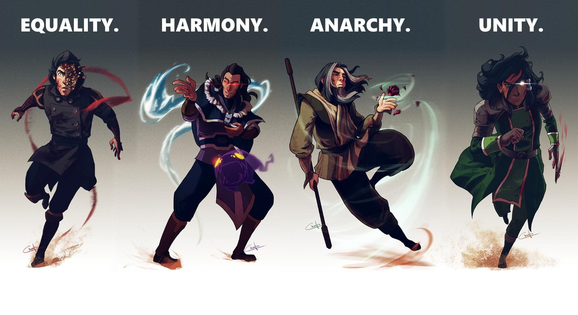 The Legend of Korra #Zaheer #Kuvira