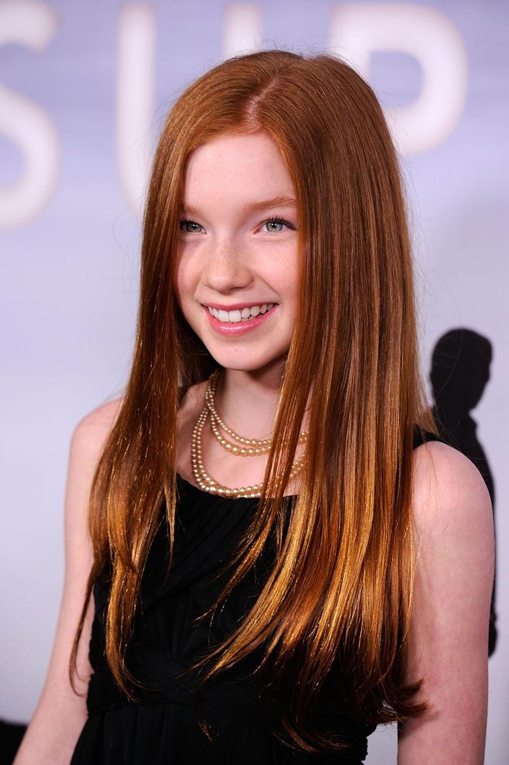 Annalise Basso. Beautiful red hair