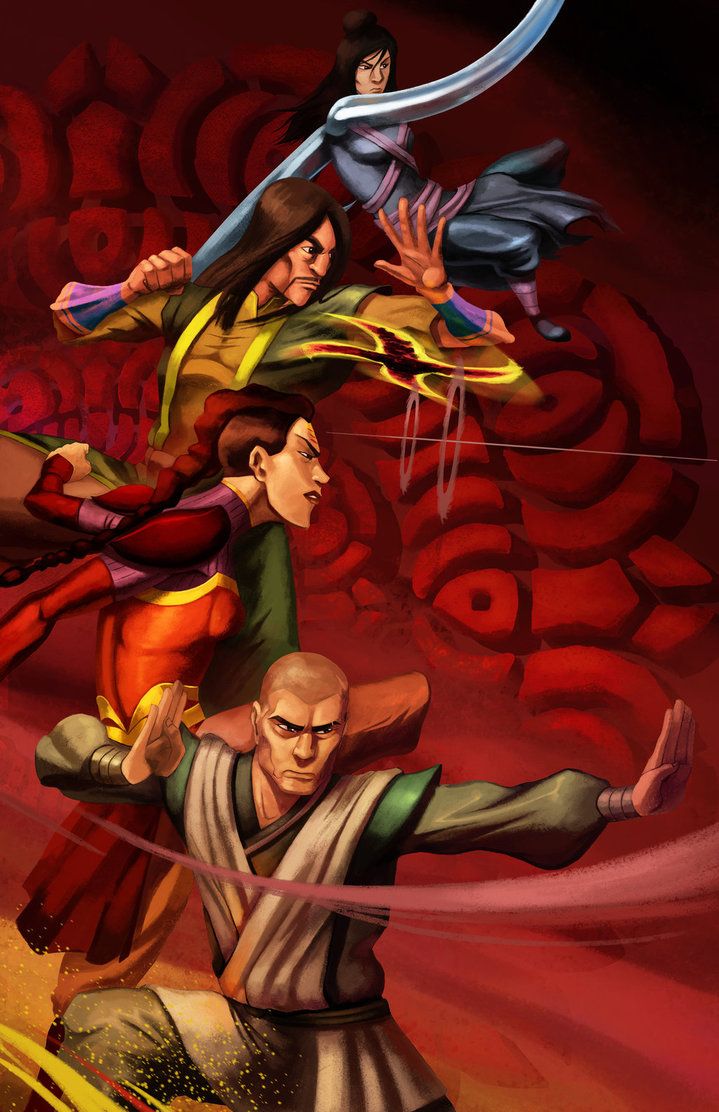 The Red lotus. Avatar airbender