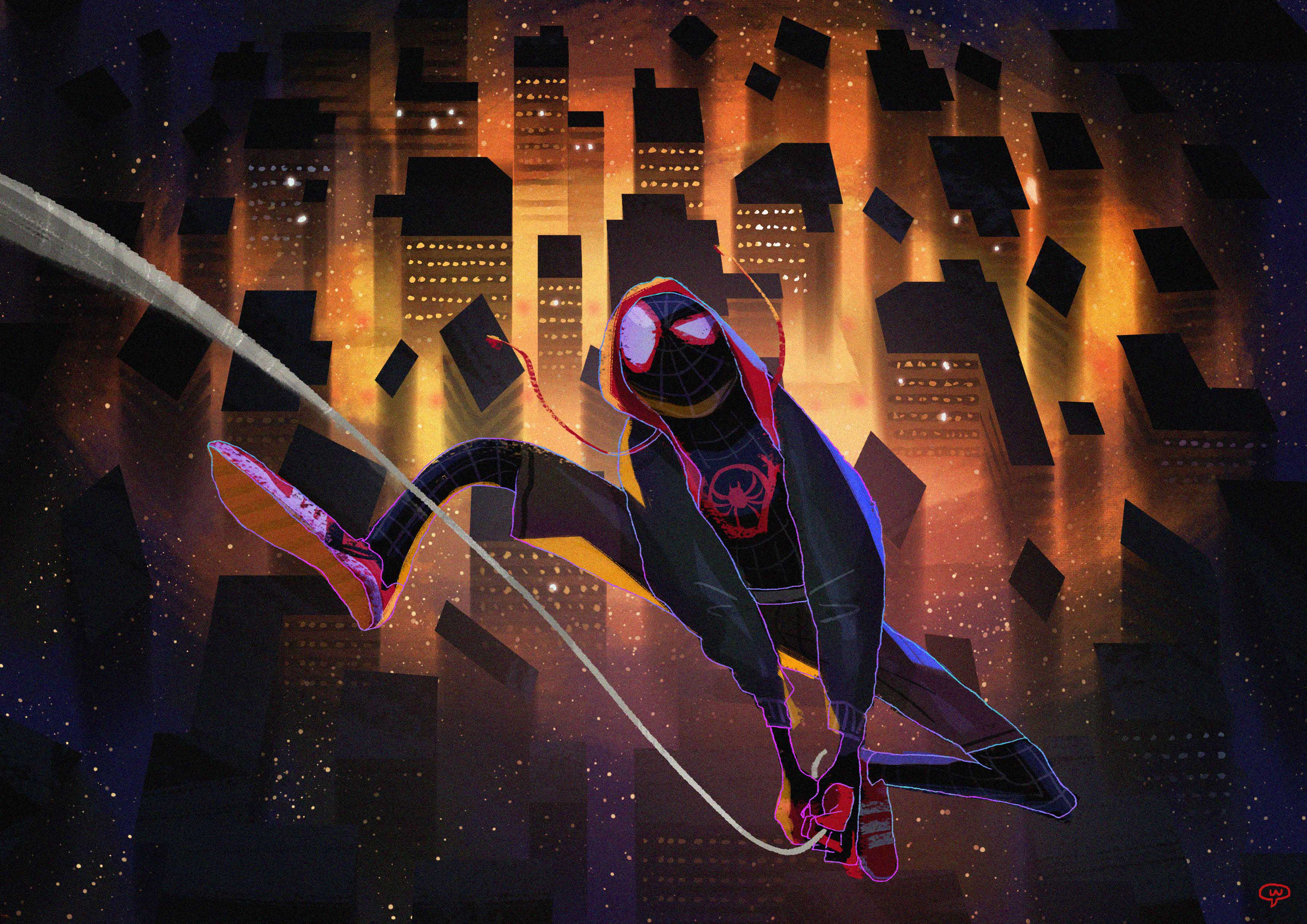 Spider Man Universe Illustration