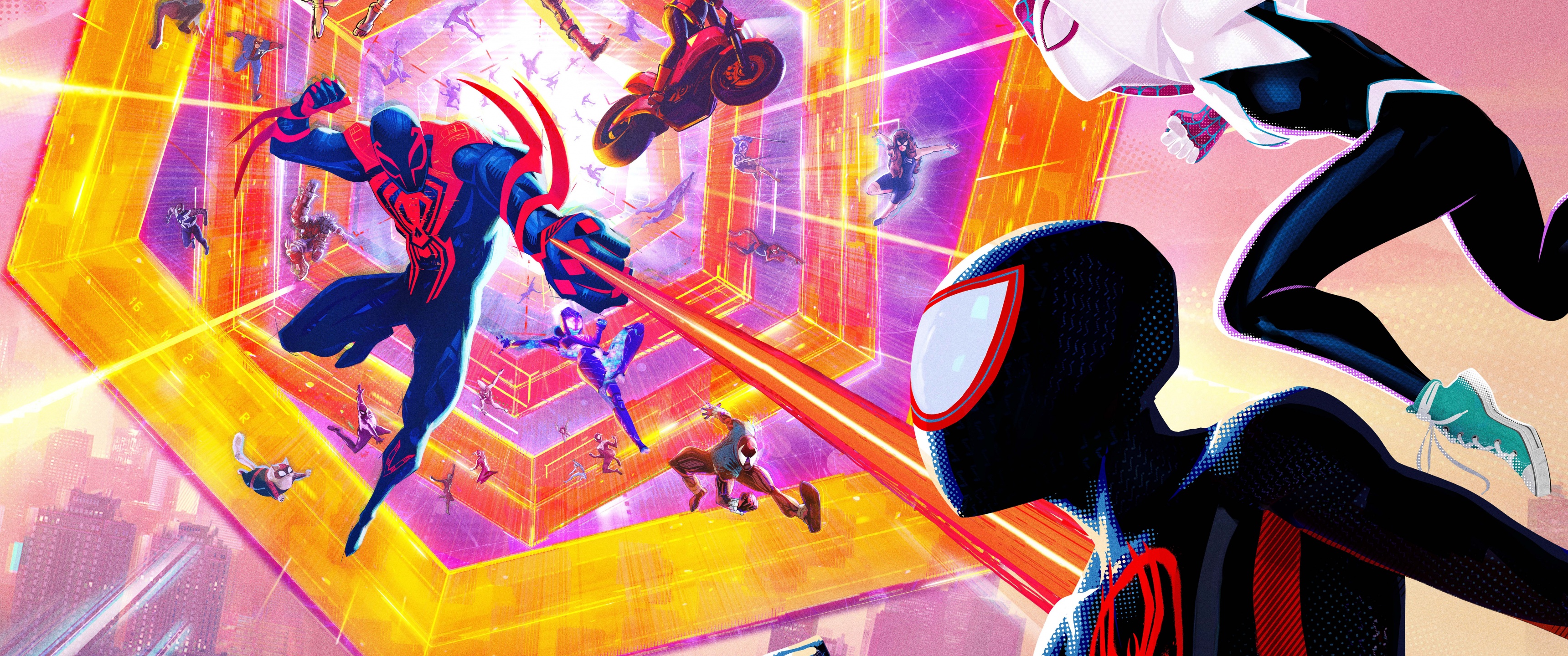 Spider Verse Wallpaper 4K