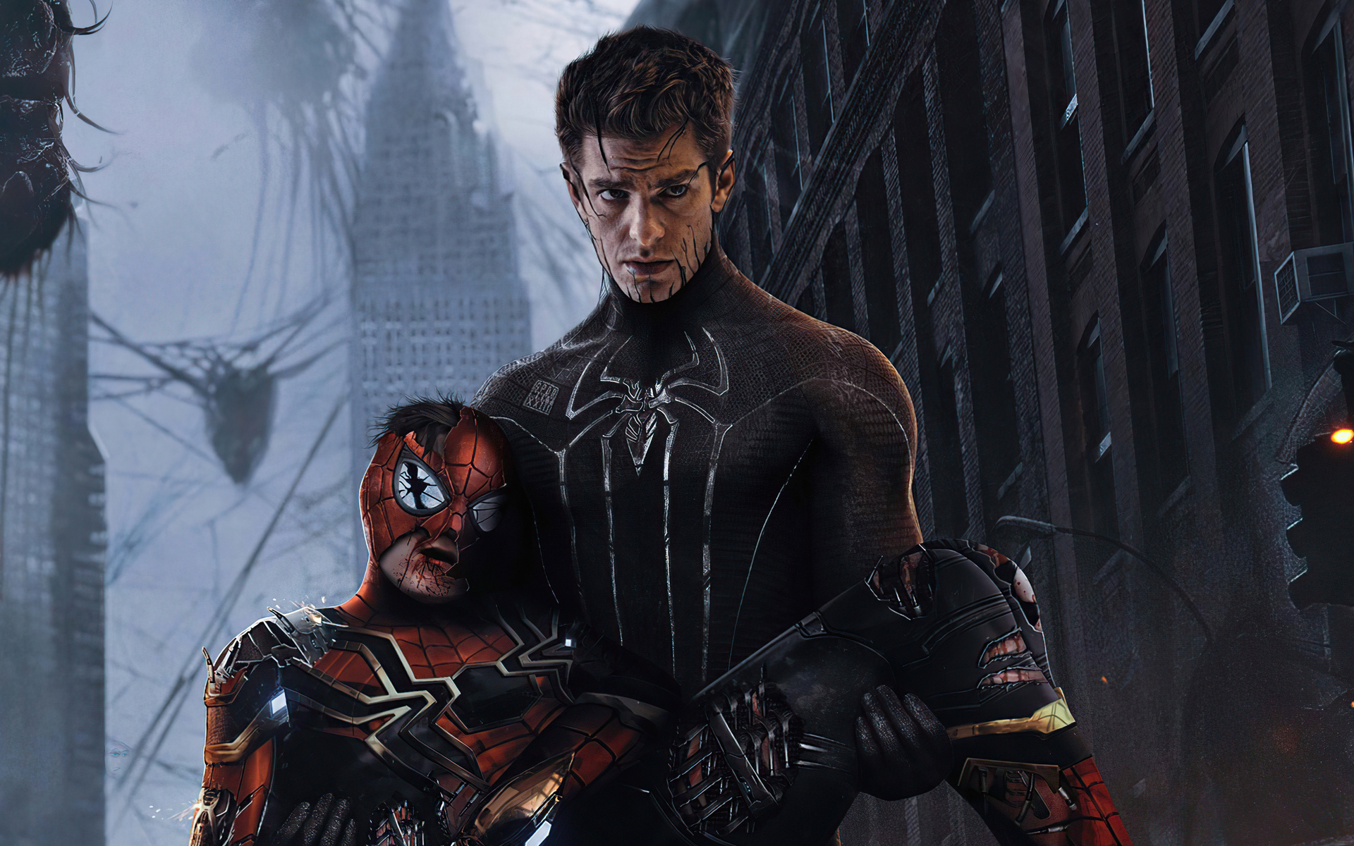 Spiderman In Multiverse 4k