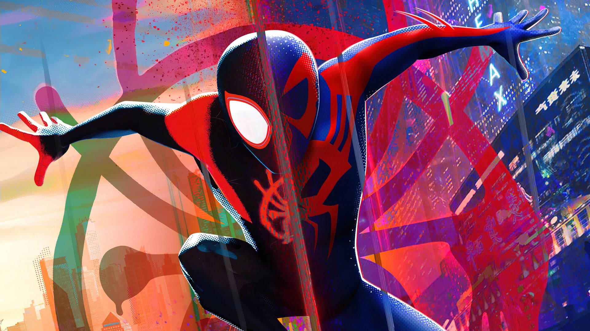Across The Spider Verse Windows 11 Theme