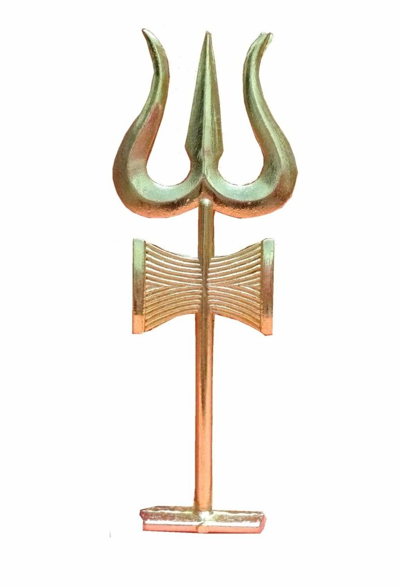 Brass Trishul of Lord Shiva