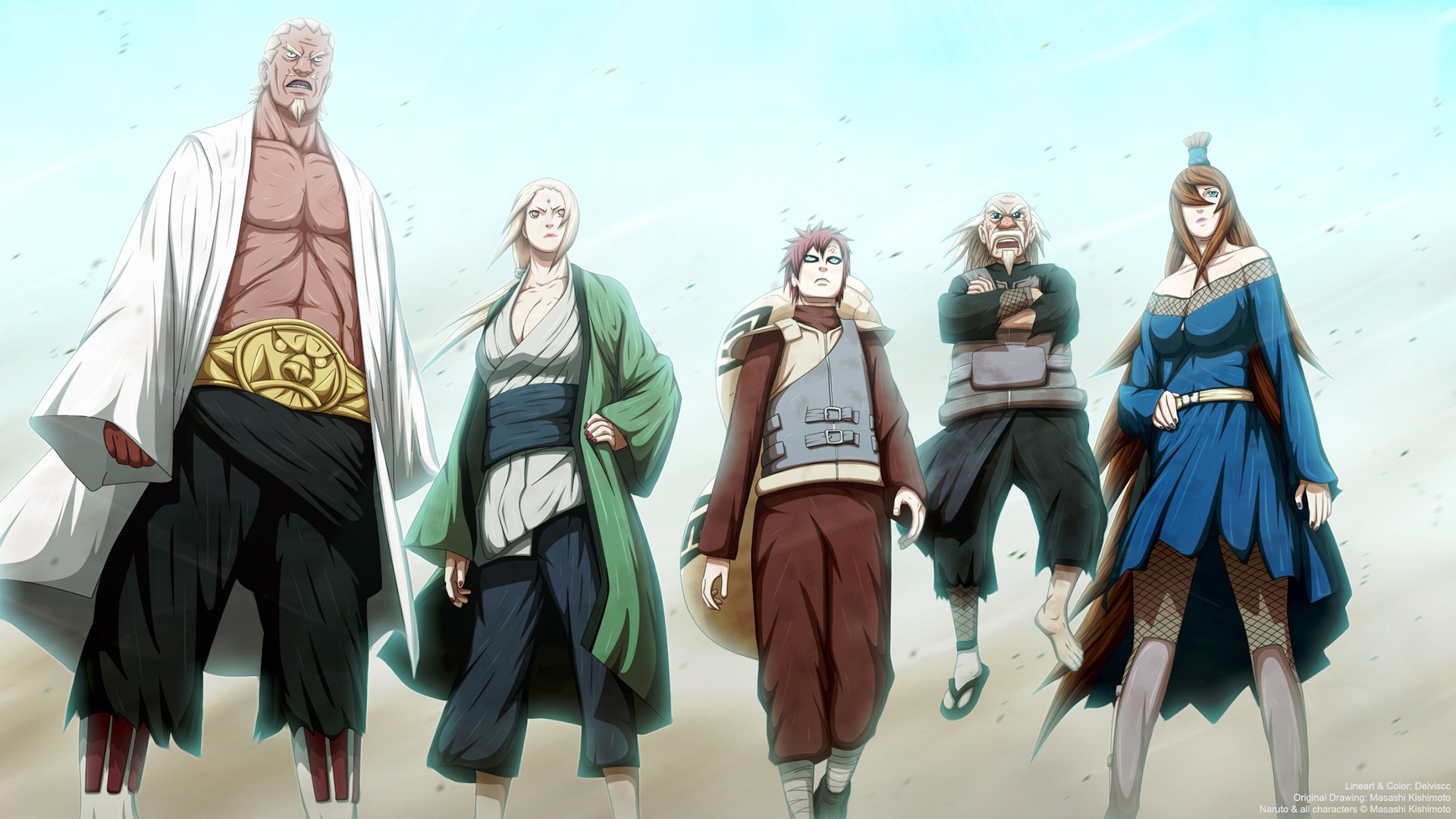 Naruto Shippuden, anime, manga, Tsunade