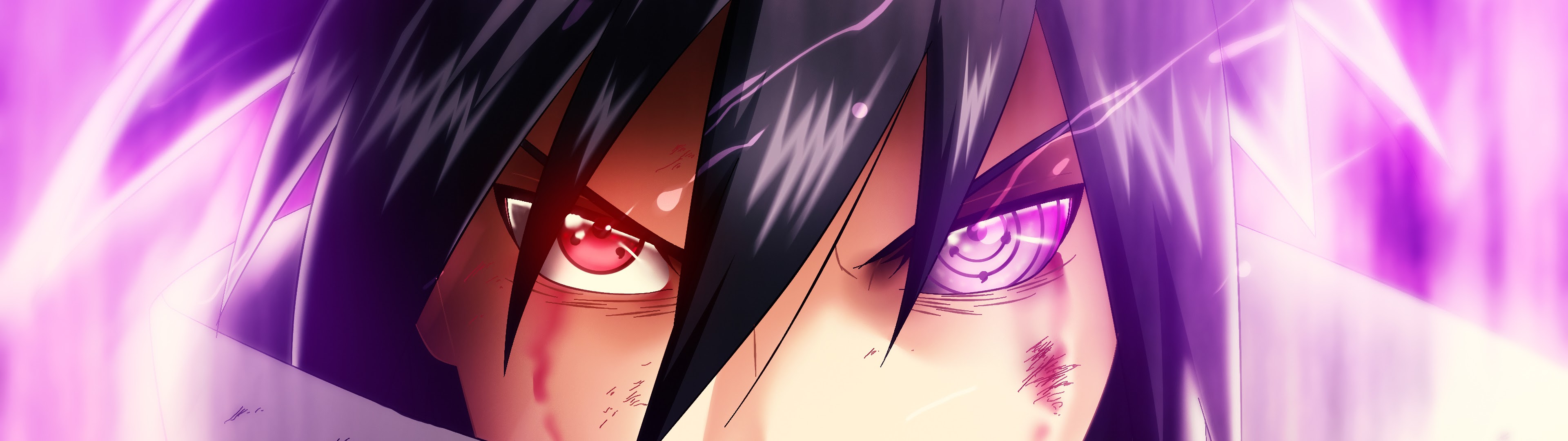 Naruto Sharingan Rinnegan Eyes 4K