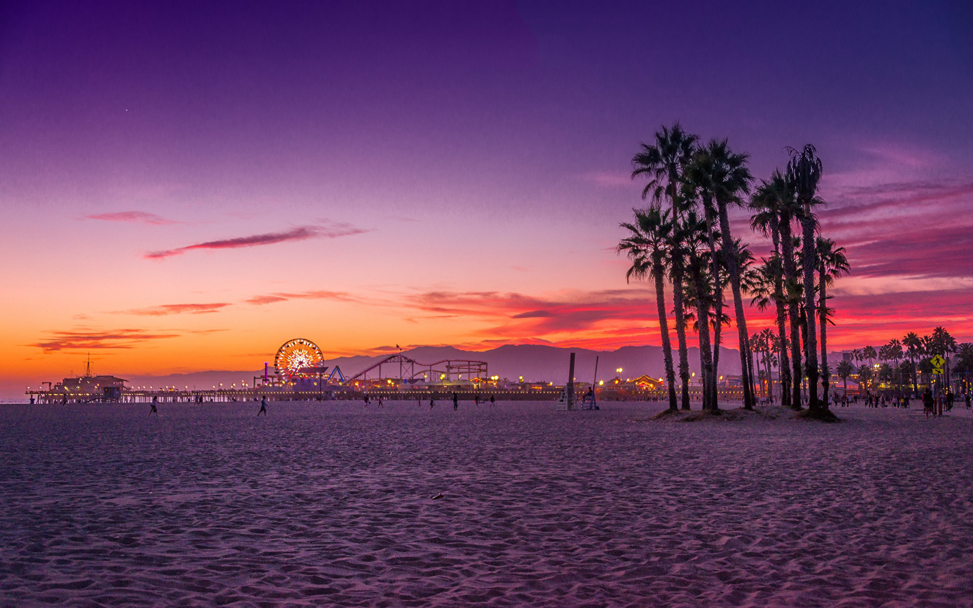 USA Santa Monica Beach 1920x1200
