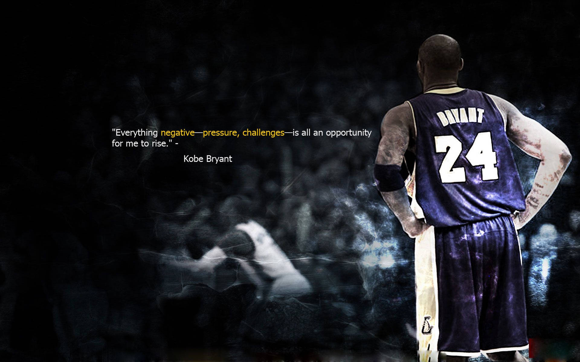 Kobe Bryant Quotation 4K Wallpaper