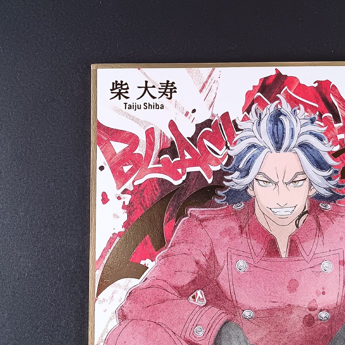 Taiju Shiba Tokyo Revengers Shikishi