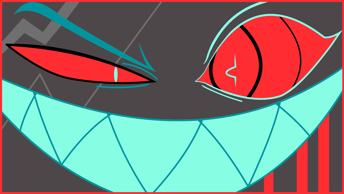 Hazbin hotel vox face desktop wallpapers wallpaper cave