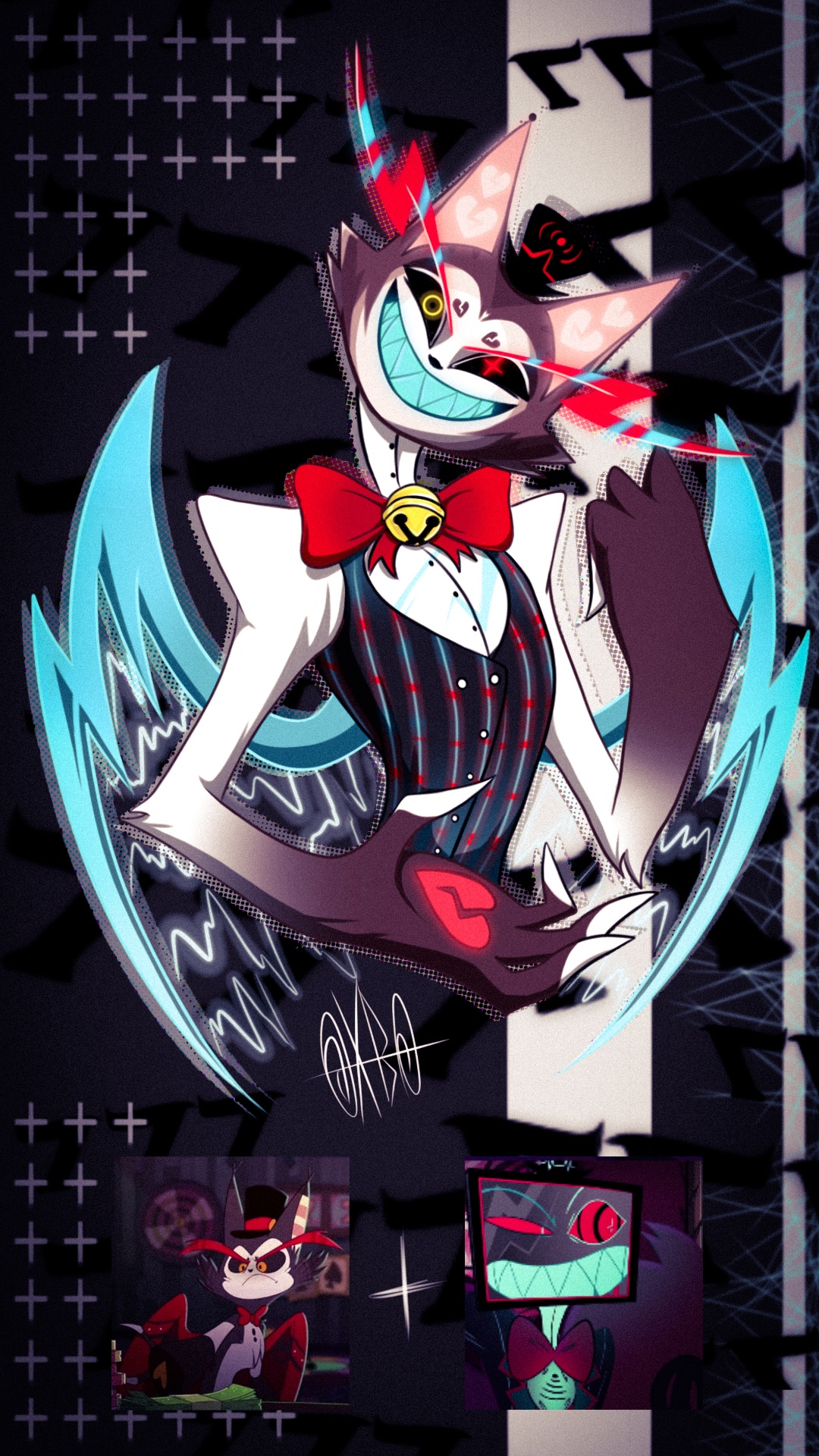 Hazbin Hotel Mobile Wallpaper by OXBO3 Anime Image Board