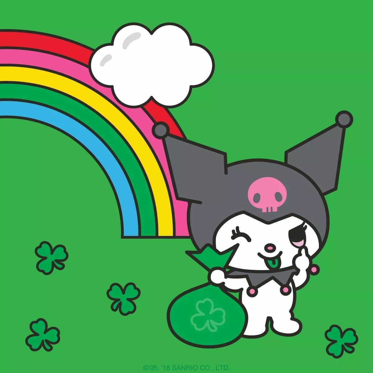 St patricks day wallpaper, Sanrio