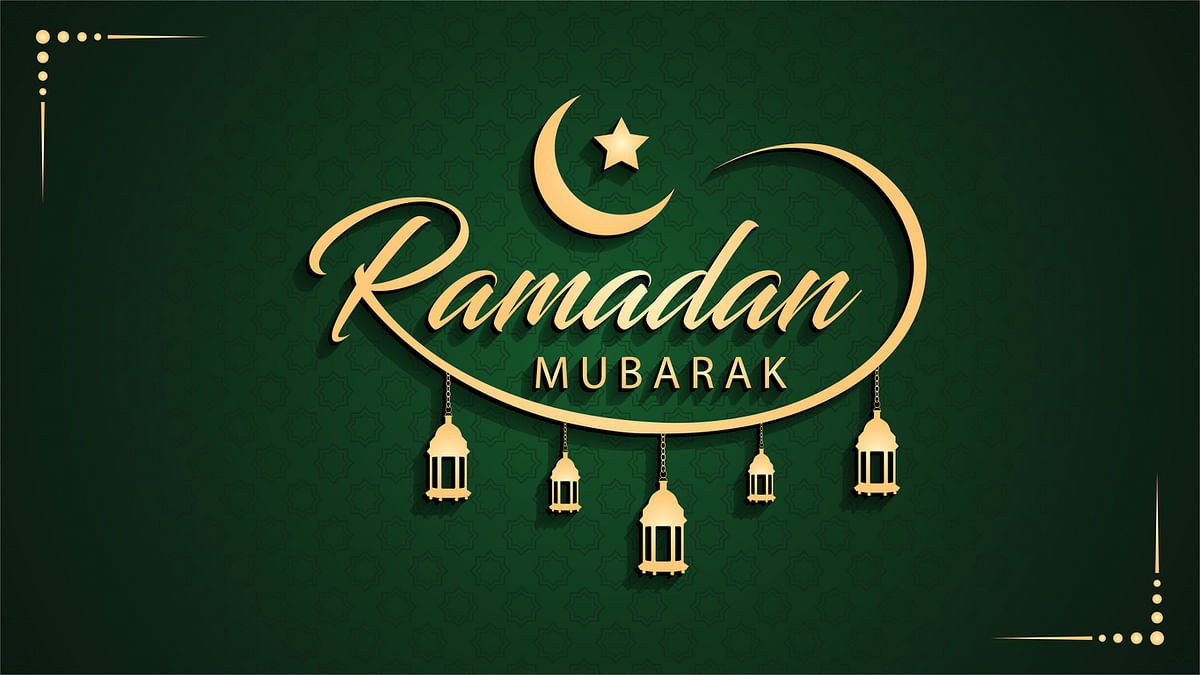 Ramzan Mubarak in Arabic, Urdu, Hindi