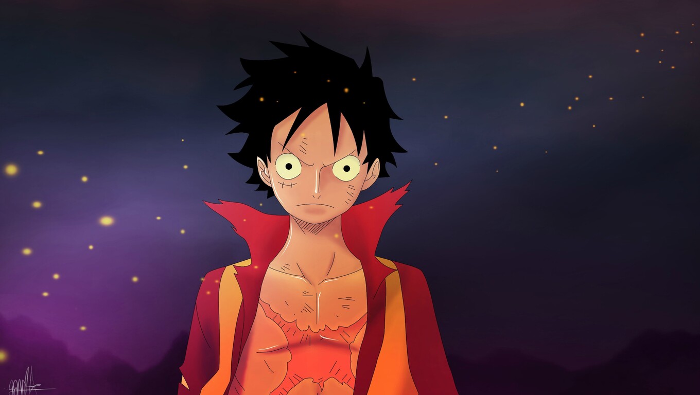 One Piece Monkey D Luffy 4k
