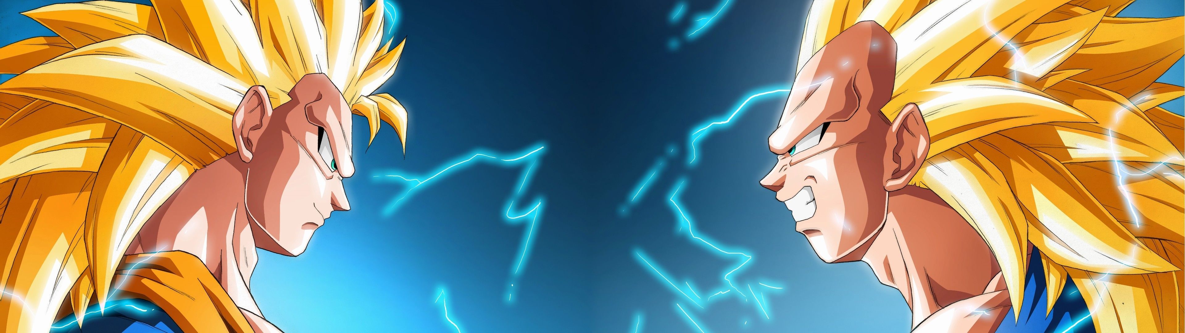 Goku And Vegeta UI HD Desktop Wallpaper