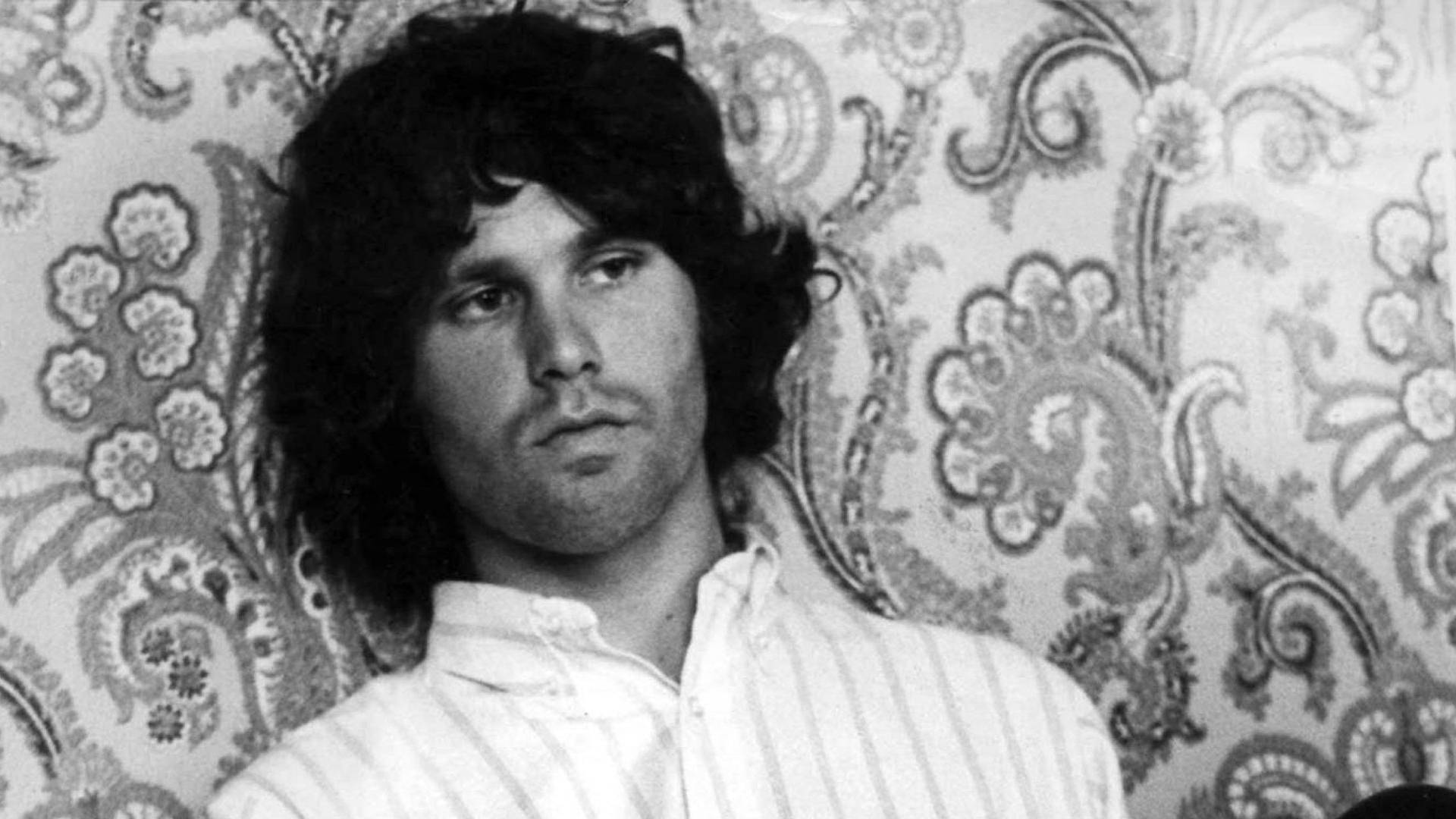 Download Jim Morrison Paisley Wallpaper