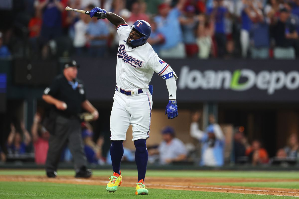 Astros vs. Rangers: Adolis Garcia