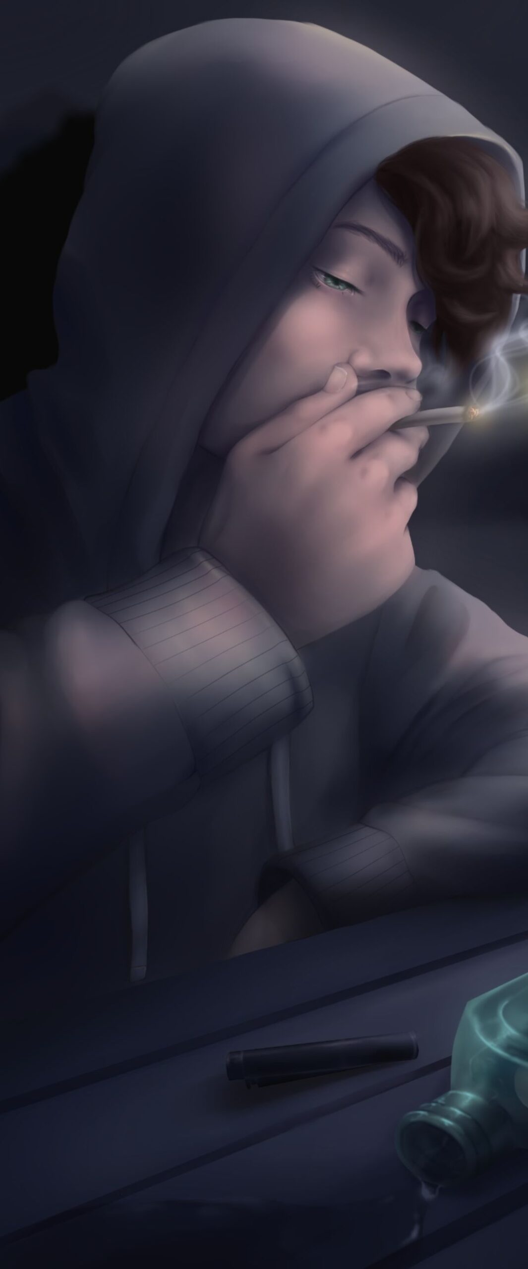 Best Sad Alone Boy Smoking