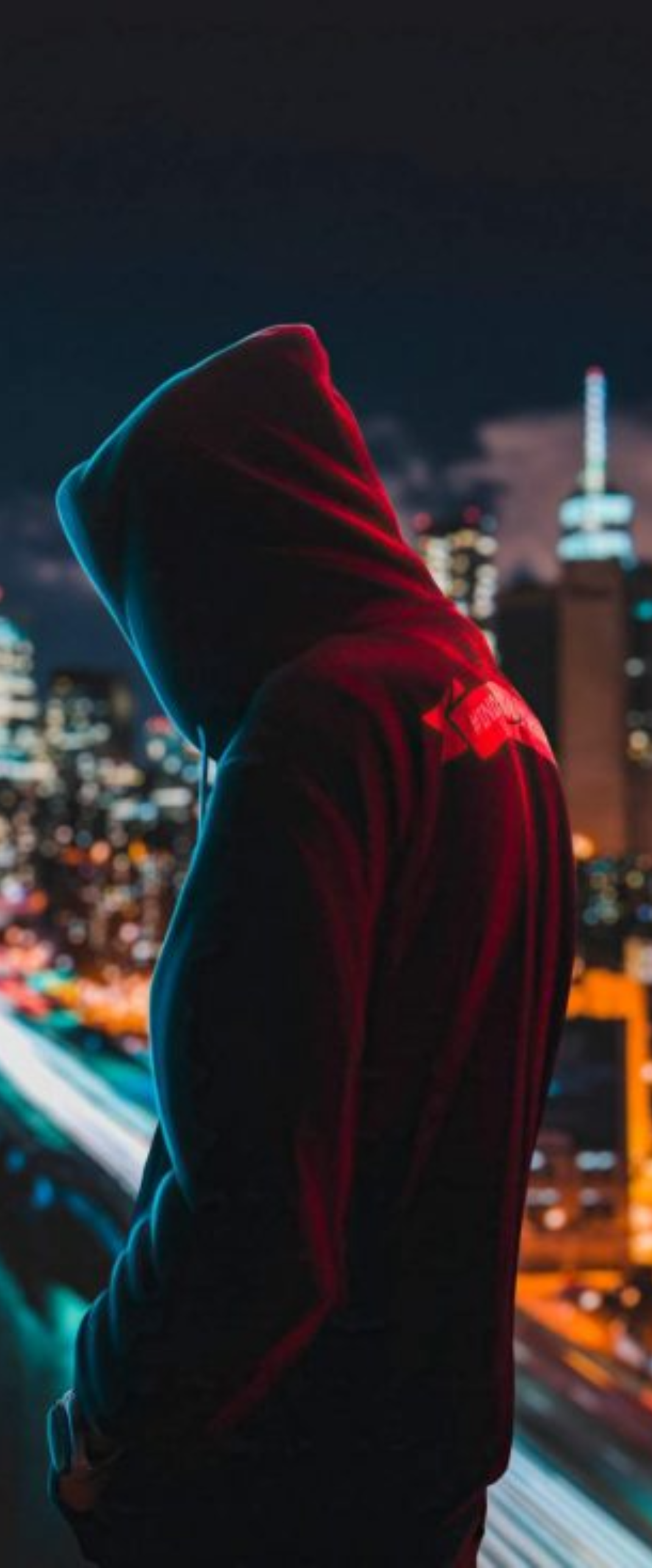 Anime Hoodie Boy iPhone Wallpaper 4k