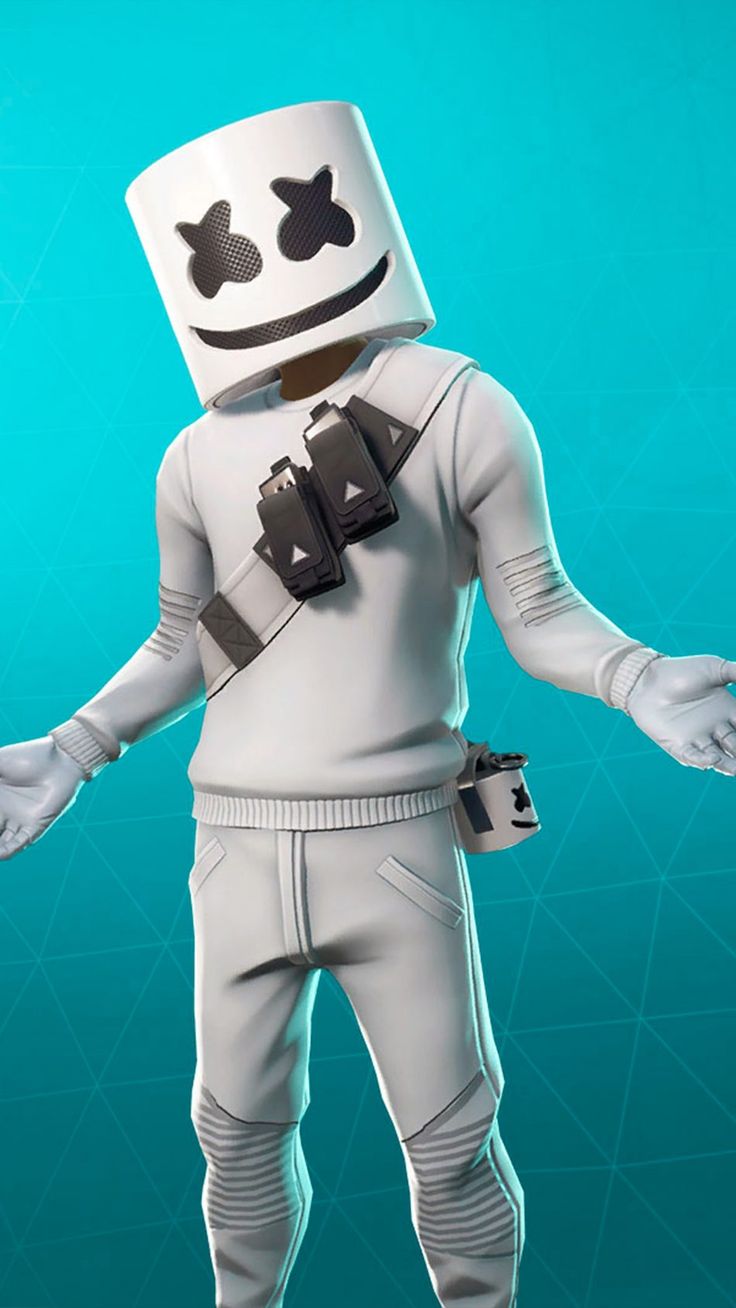 Marshmello Fortnite Skin 4K Ultra HD