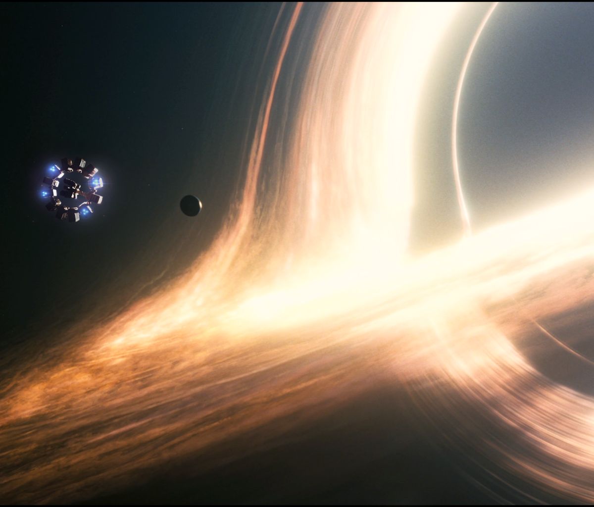 HD desktop wallpaper: Black Hole