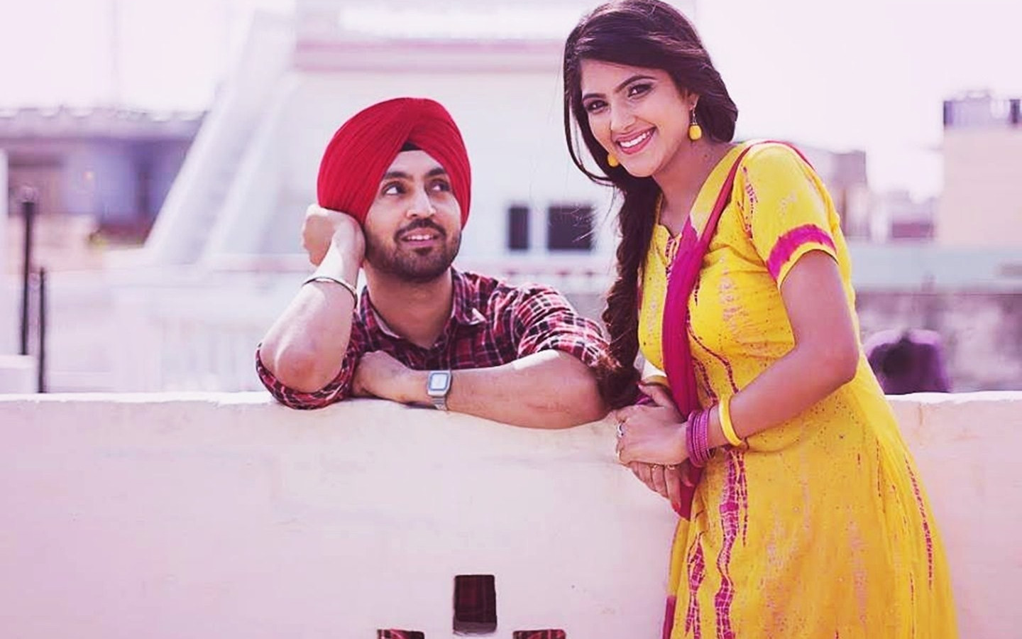 Punjabi Couple Sikh Boy And Girl