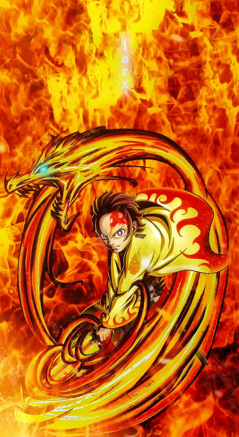 Download Slayer Tanjiro Kamado Fire Pfp