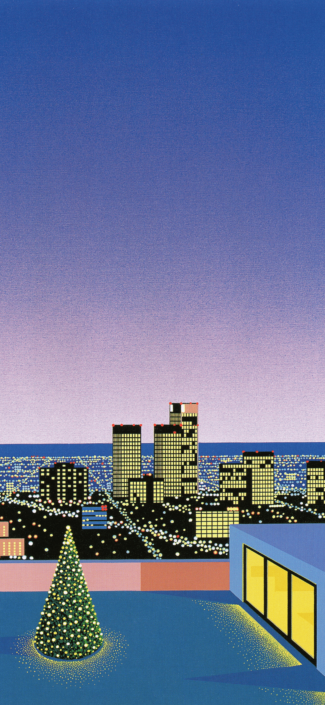 Aloha Rug ＜Hiroshi Nagai＞“Niteflyte”PINK トップス