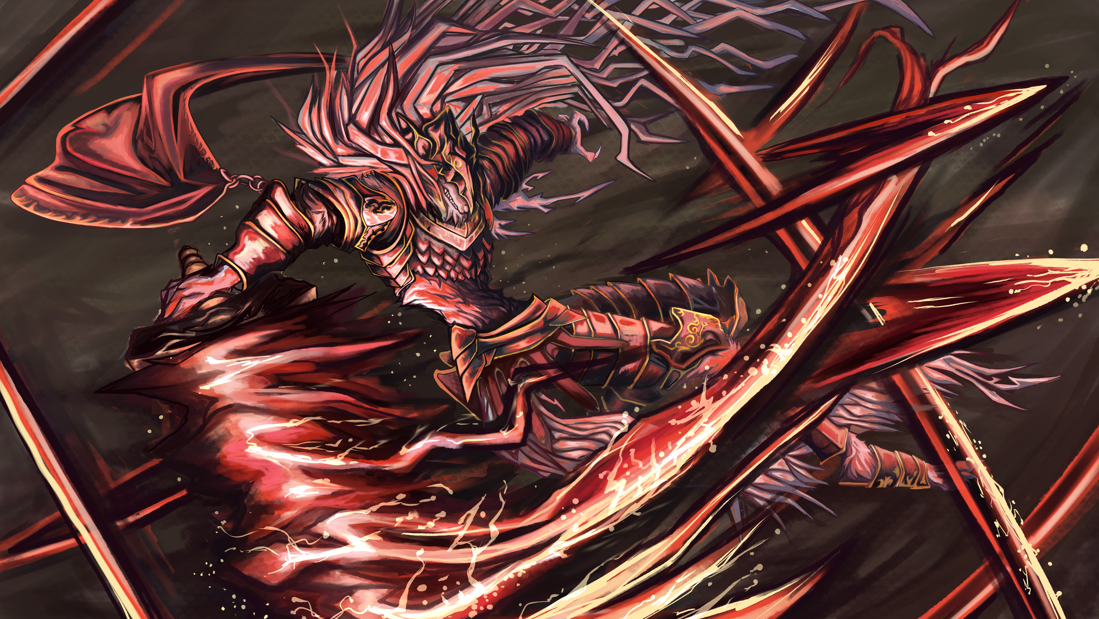 Maliketh Fanart by me!