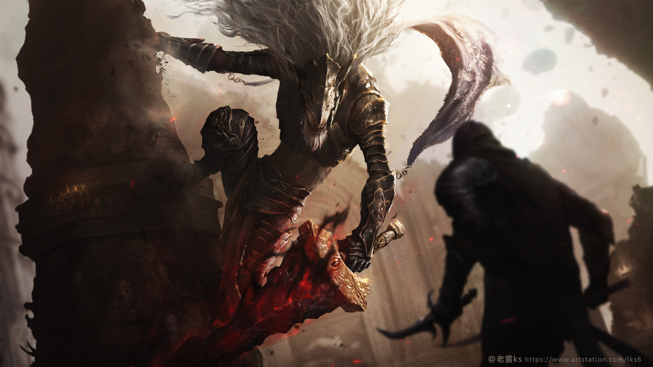 Elden Ring, the Black Blade