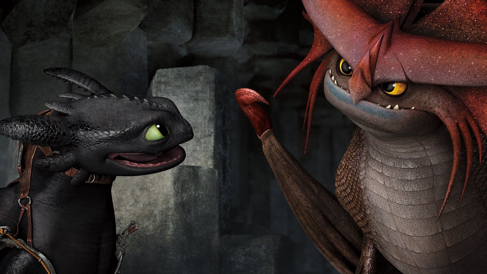 Toothless and Stormcutter Wallpaper HD
