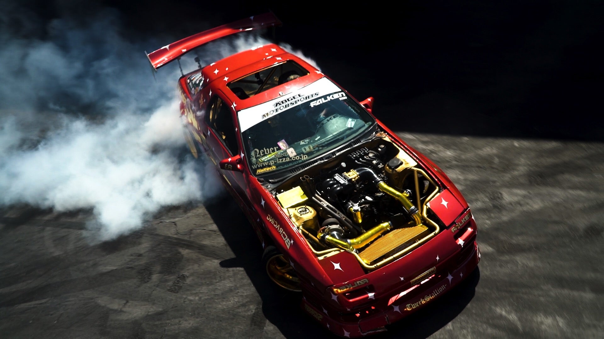 Fire Breathing Rotary Powered Mazda RX7
