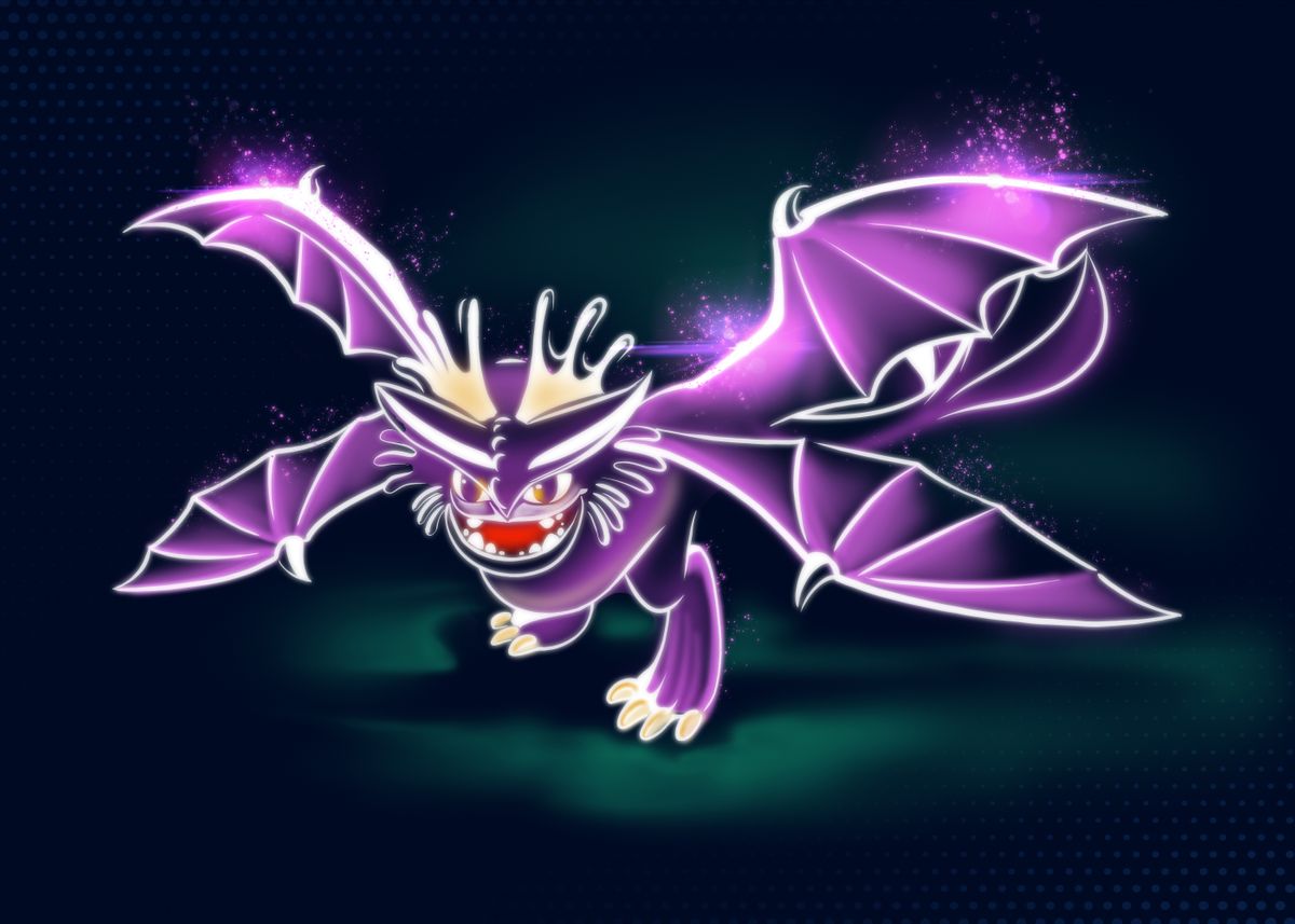 Tiny Stormcutter Glow' Poster, picture