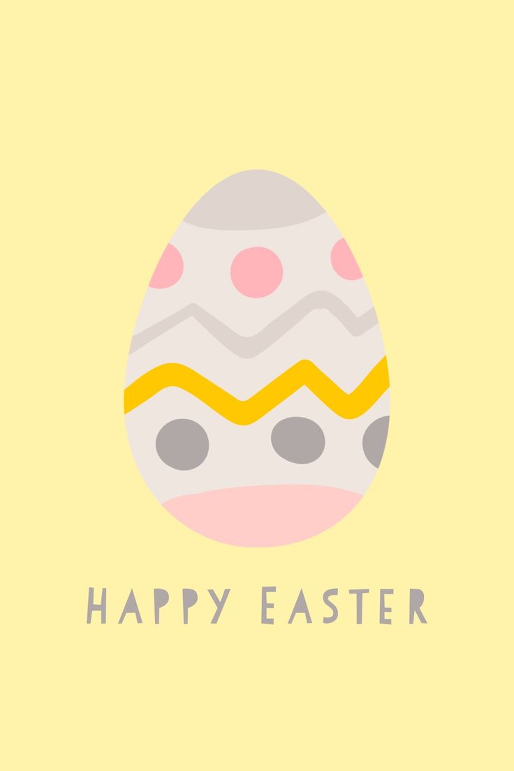Easter Egg Delight on Yellow Background