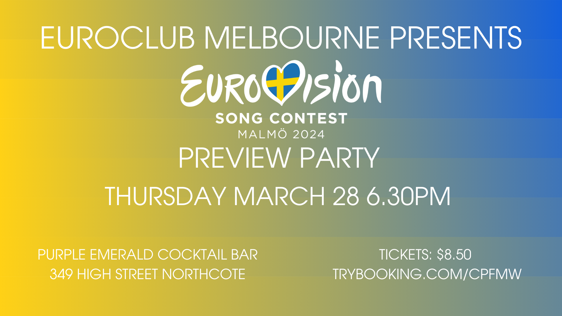 EuroClub Melbourne 2024 Eurovision