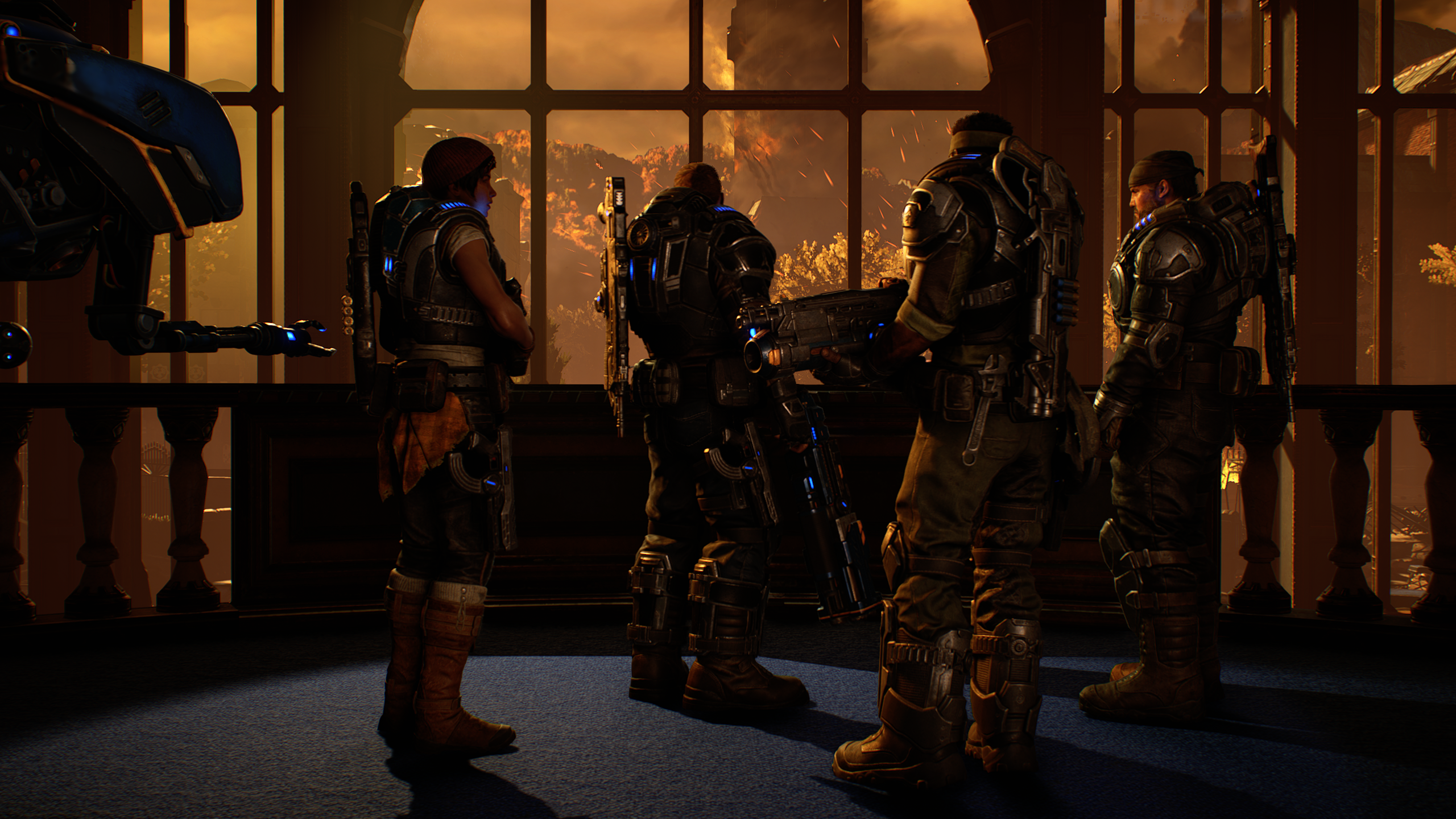 Video Game Gears 5 HD Wallpaper By FLX II