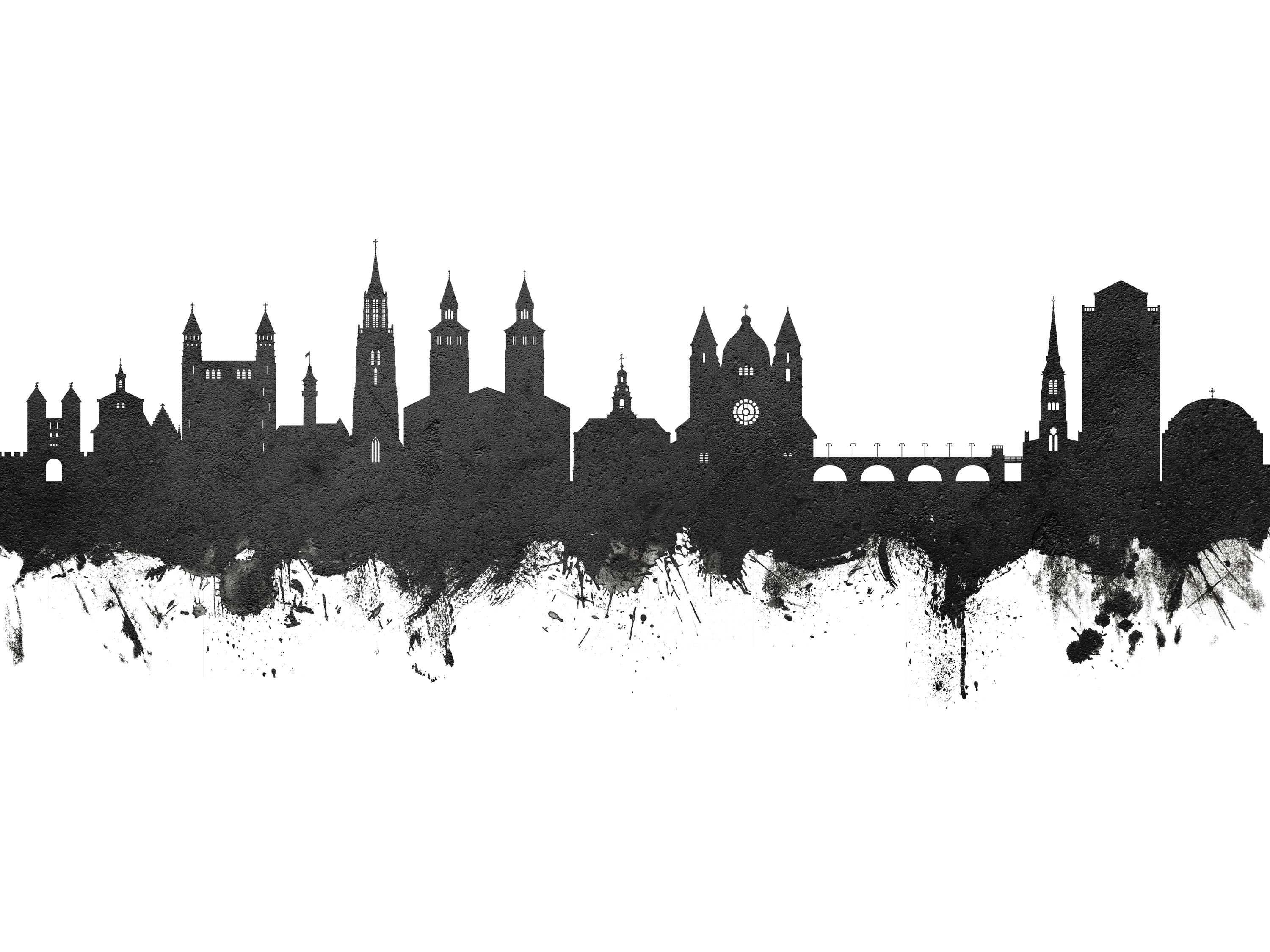 Maastricht The Netherlands Skyline