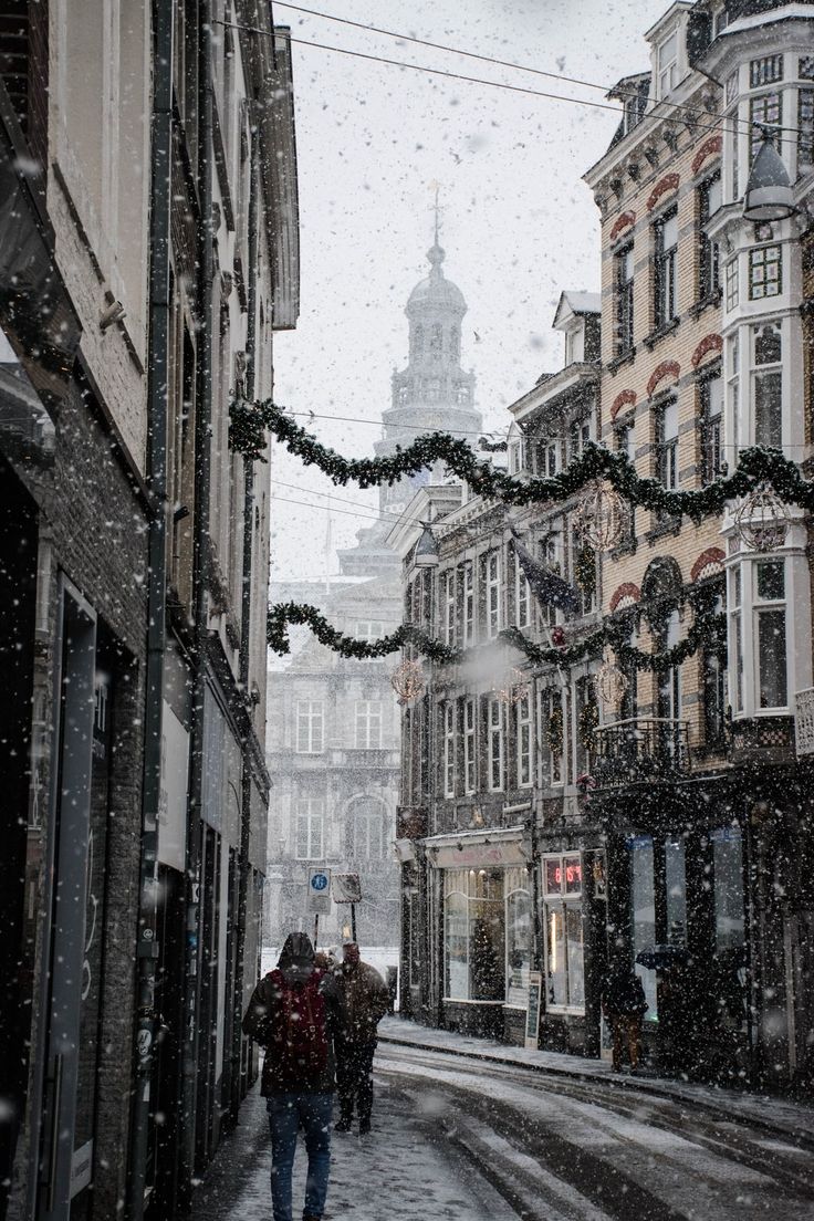 Maastricht, Netherlands. Free winter