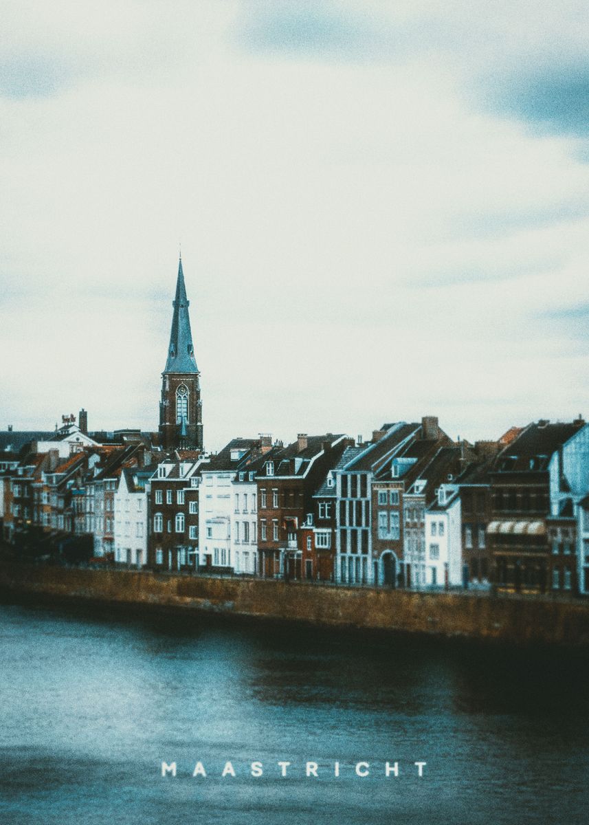 Maastricht' Poster, picture, metal