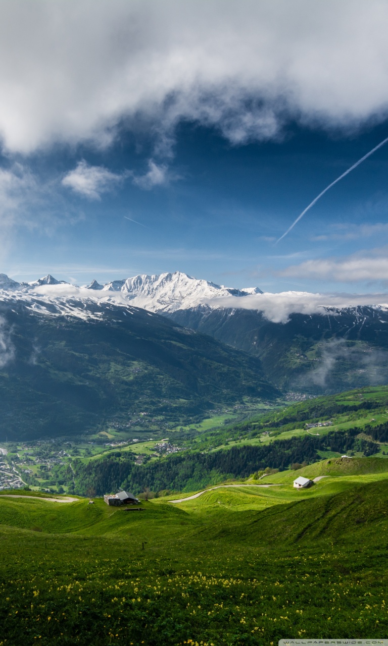 Spring Mountain Landscape Ultra HD