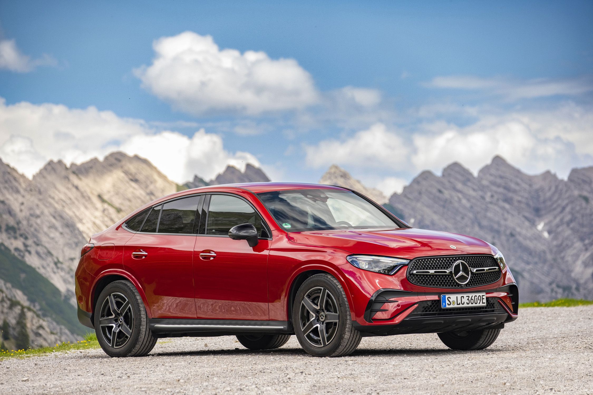 Photos Of The 2024 Mercedes Benz GLC Coupe