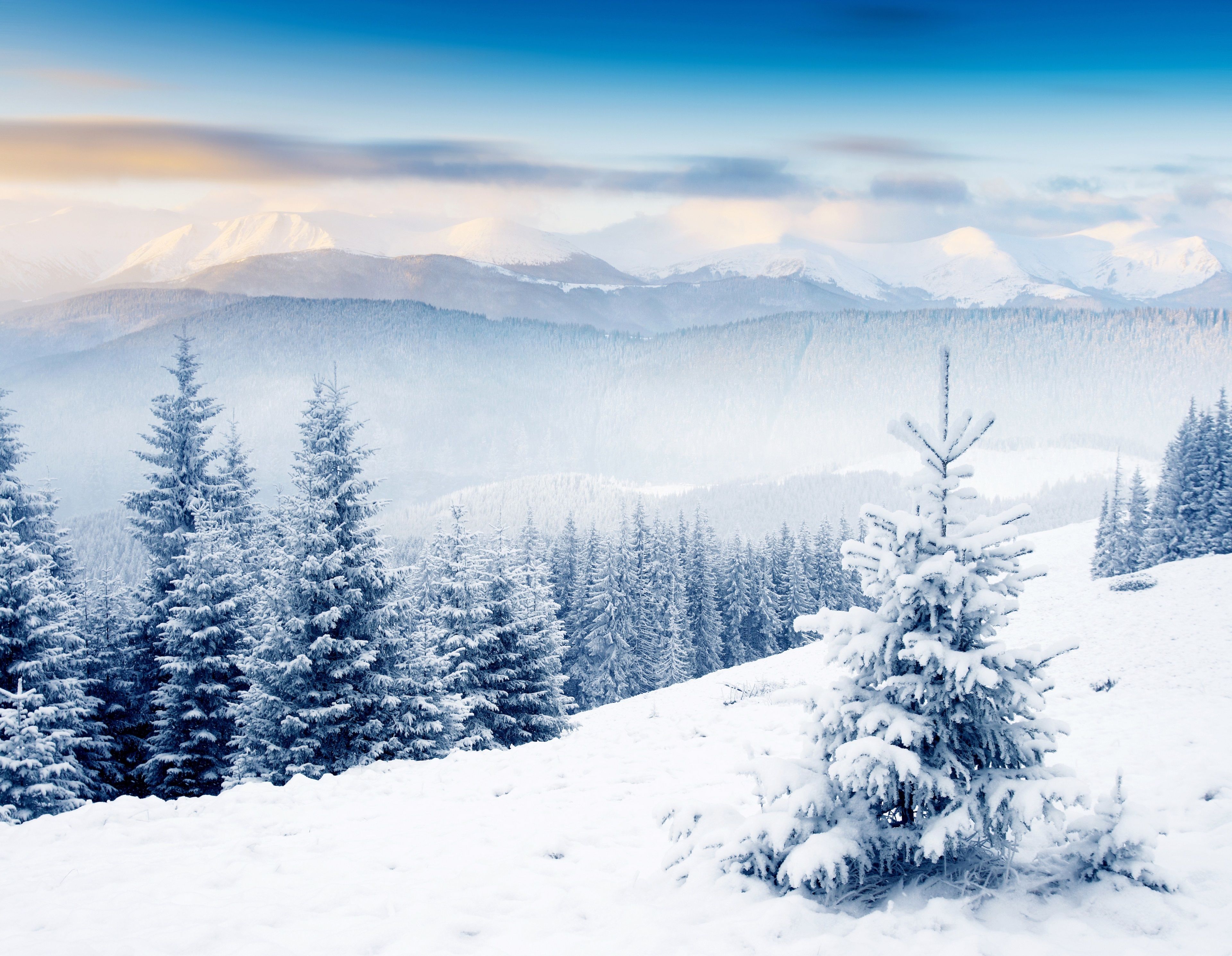 winter 4k wallpaper HD