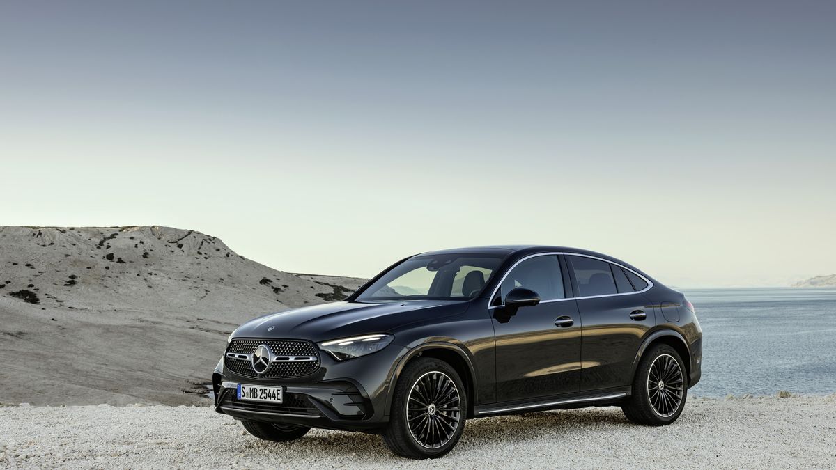 2024 Mercedes Benz GLC Coupe Is Bigger