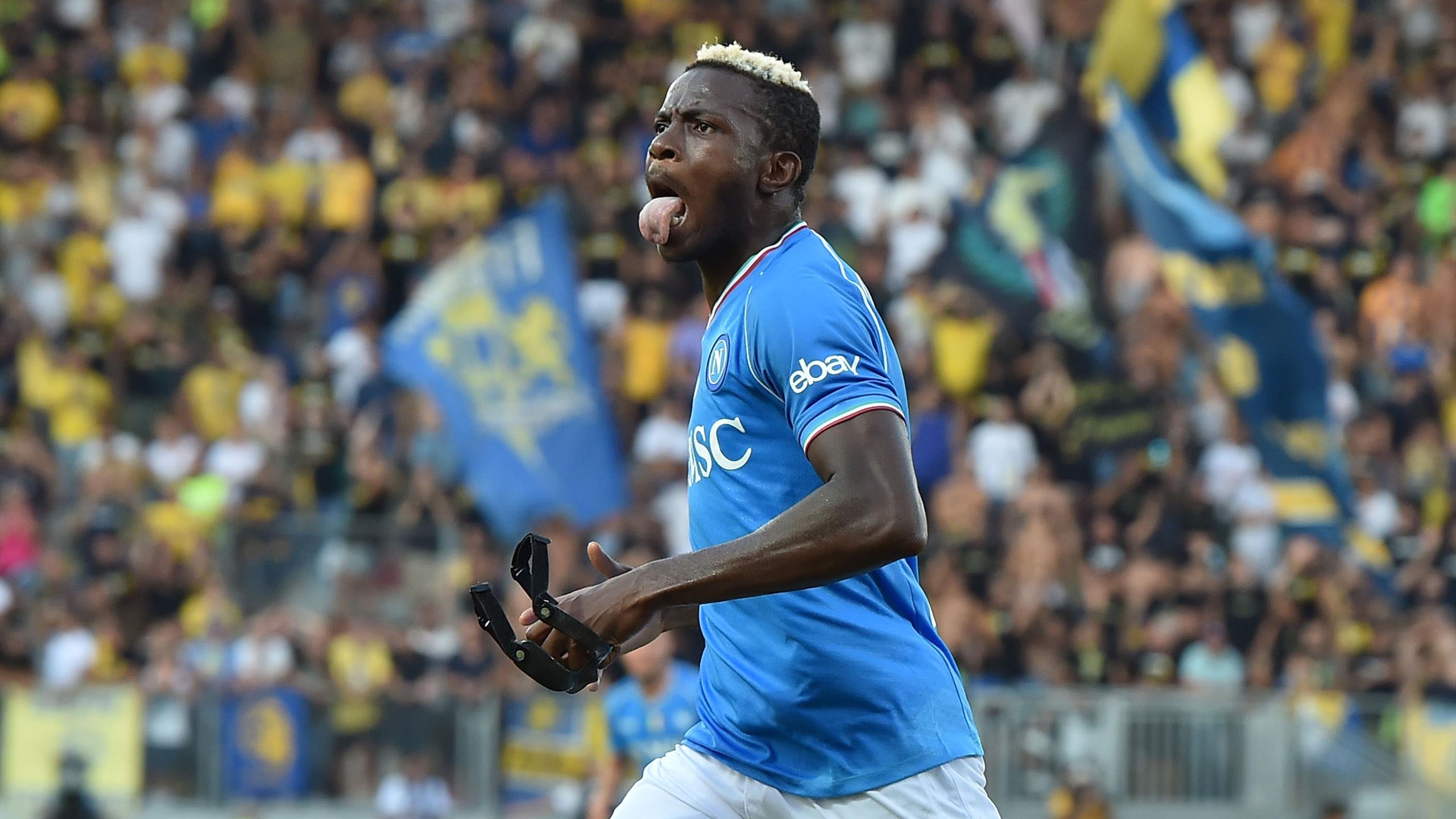Frosinone 1 3 Napoli: Victor Osimhen