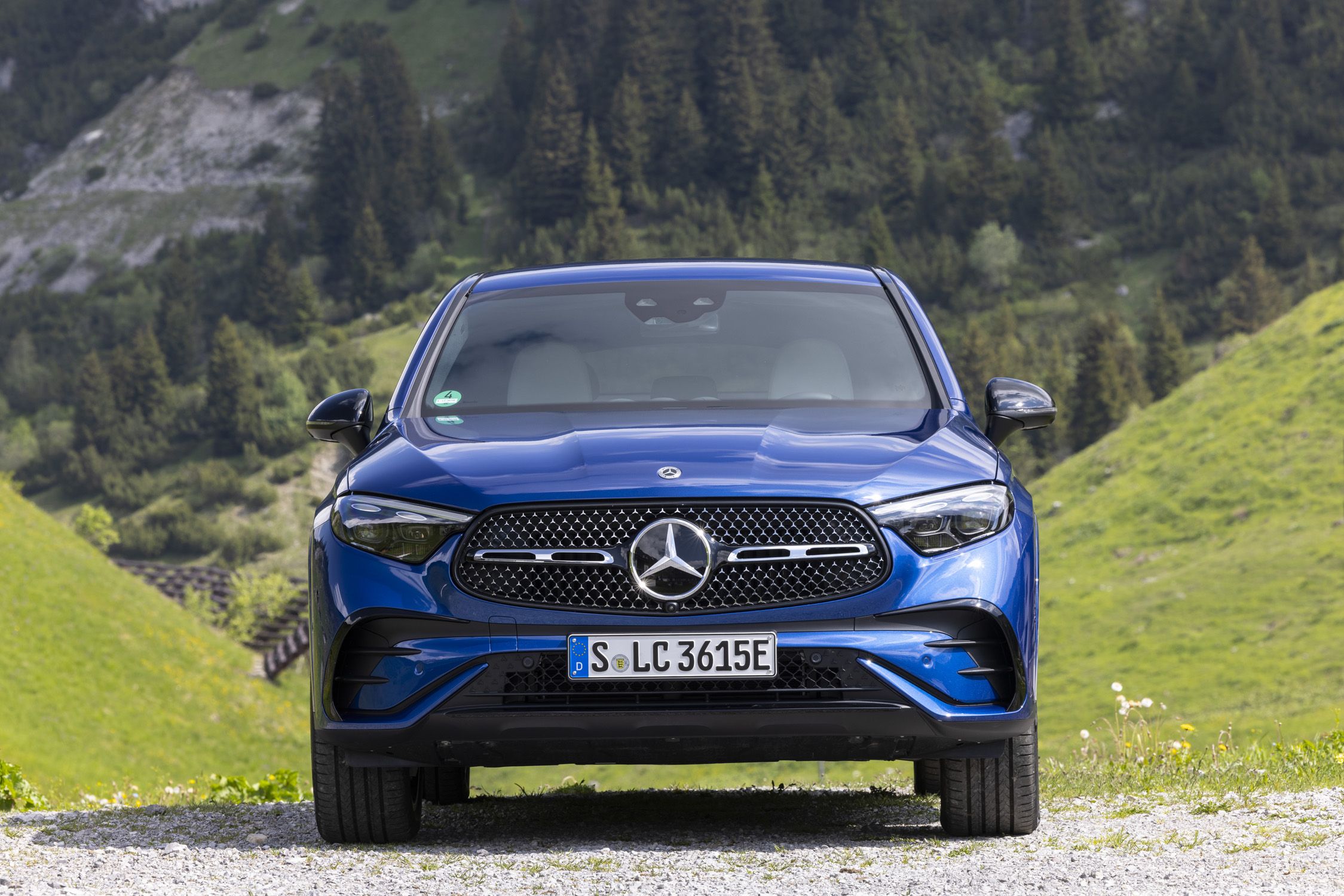 Photos Of The 2024 Mercedes Benz GLC Coupe