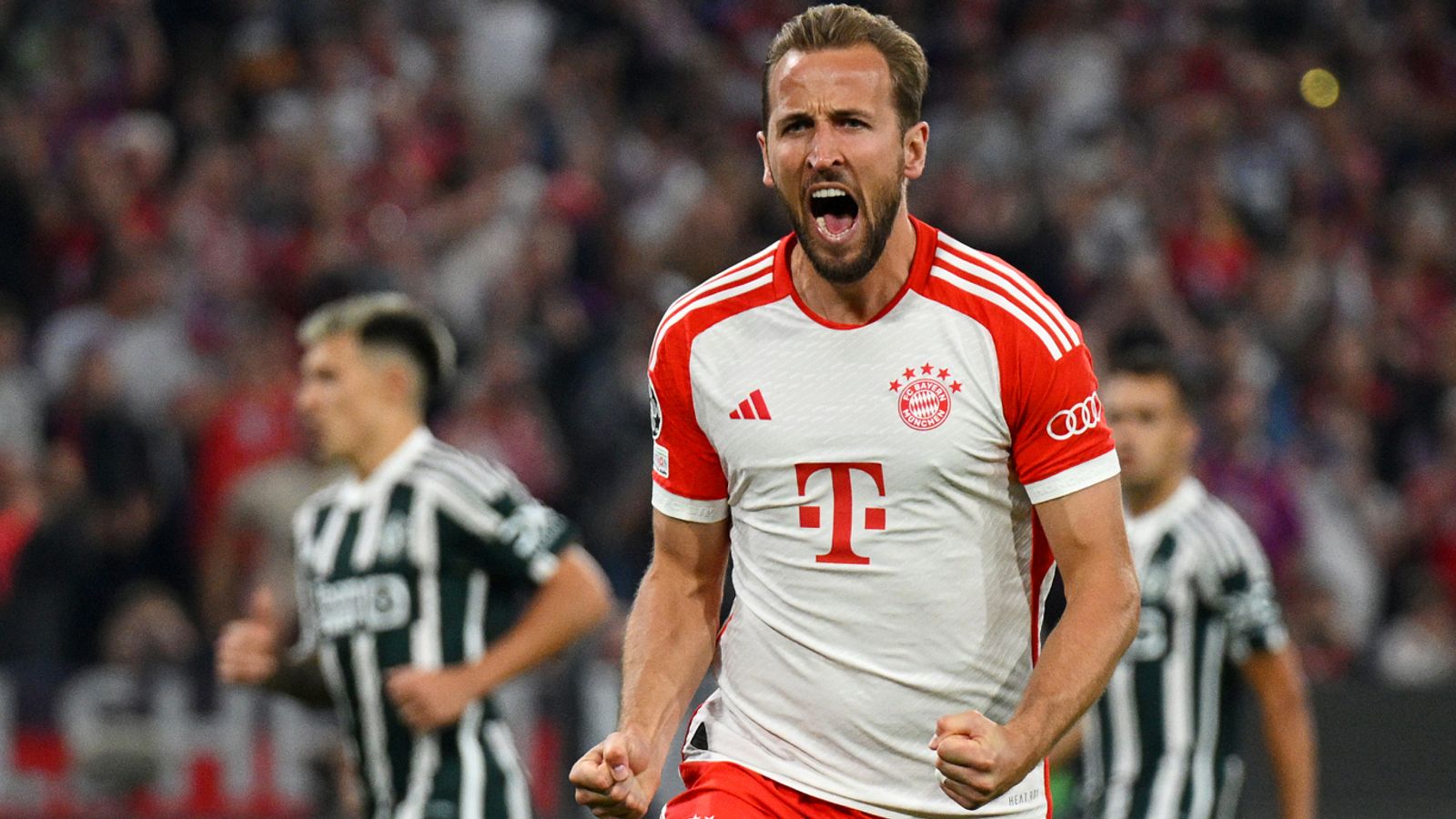 Bayern Munich 4 3 Man Utd: Harry Kane