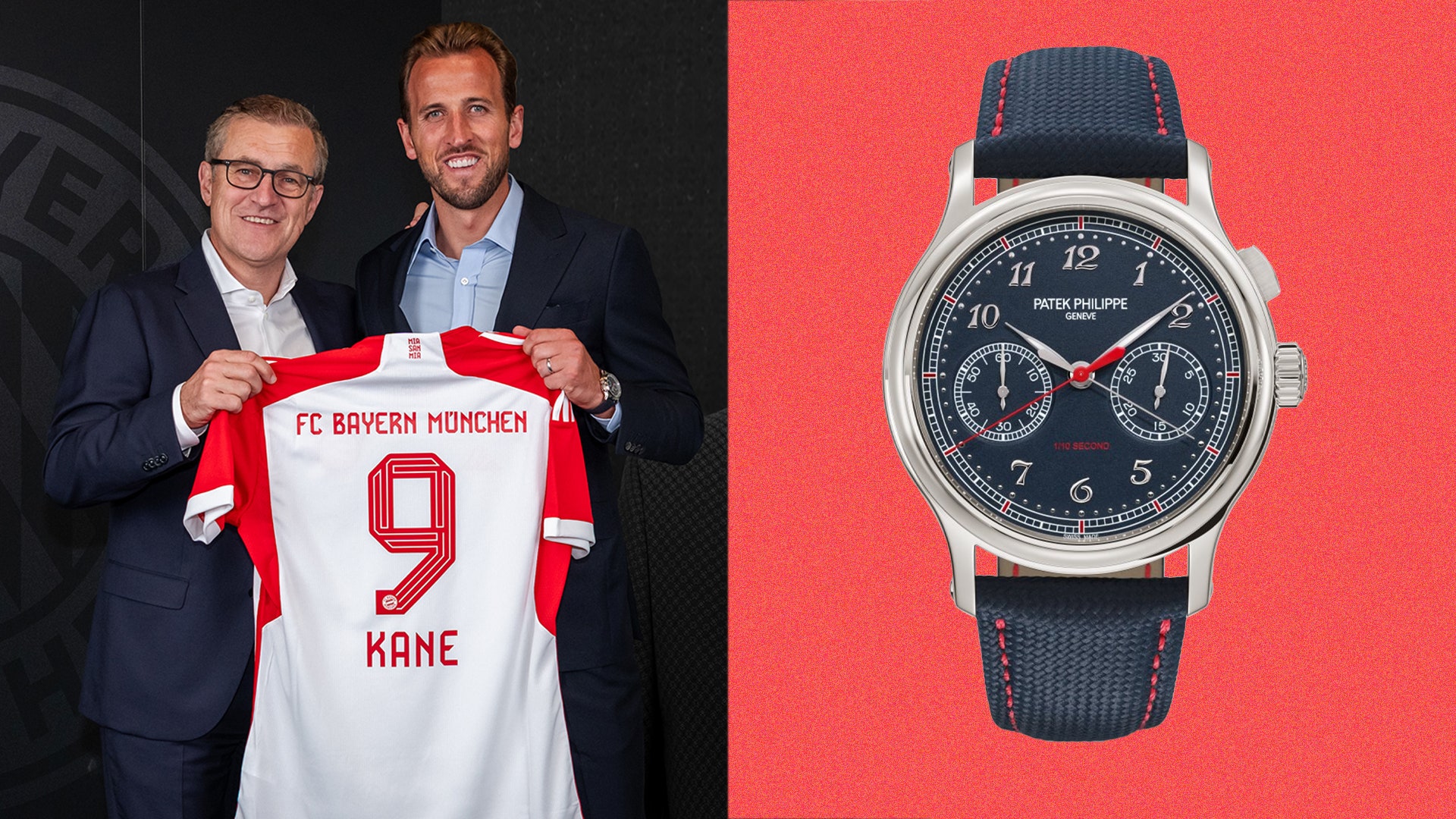 Harry Kane's Patek Philippe Platinum
