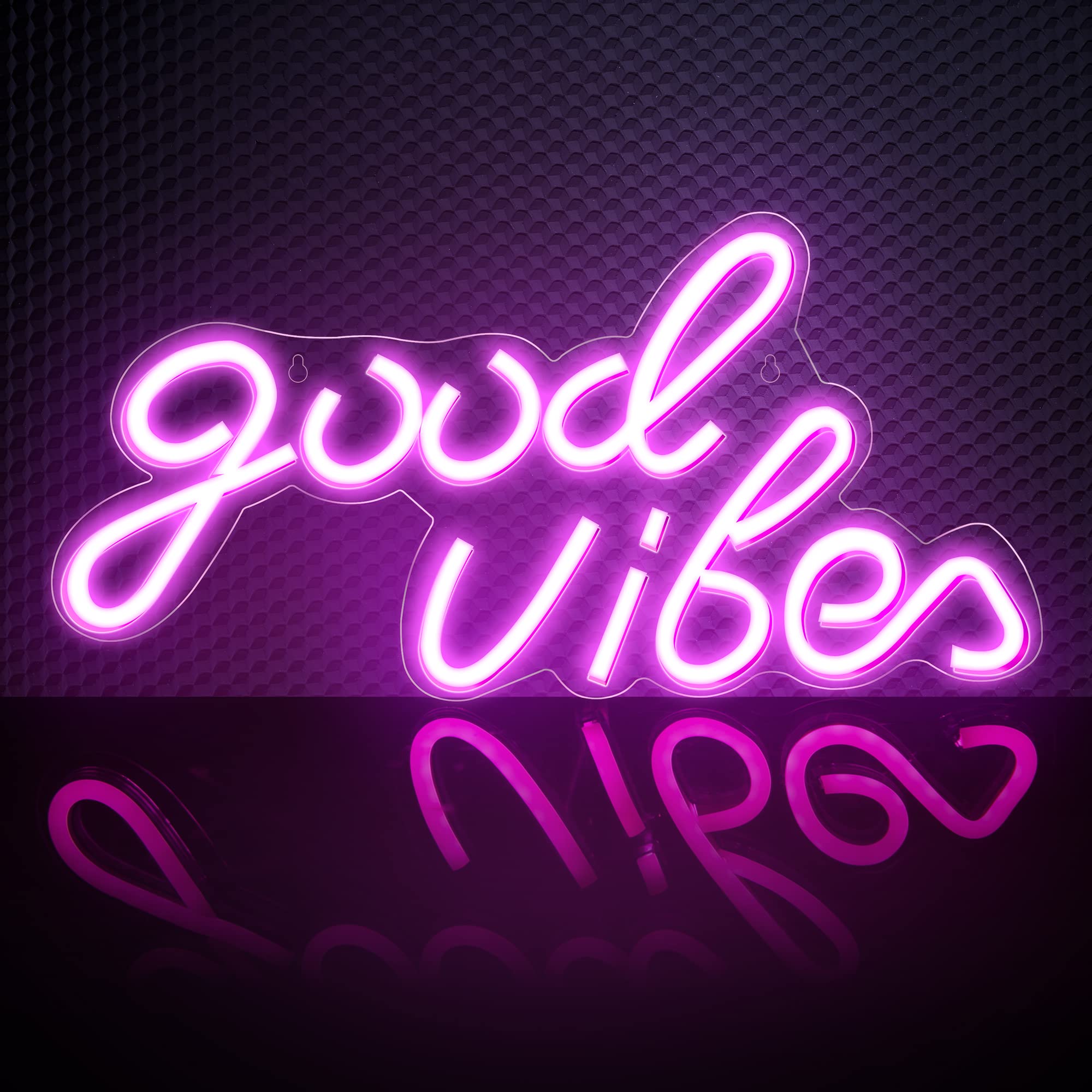 Good Vibes Neon Sign, Led Neon Lights